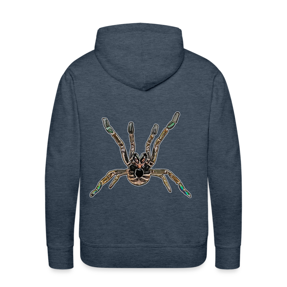 Männer Hoodie Pterinochilus murinus tcf - Jeansblau