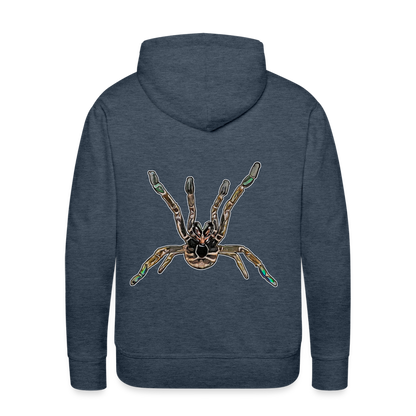Männer Hoodie Pterinochilus murinus tcf - Jeansblau