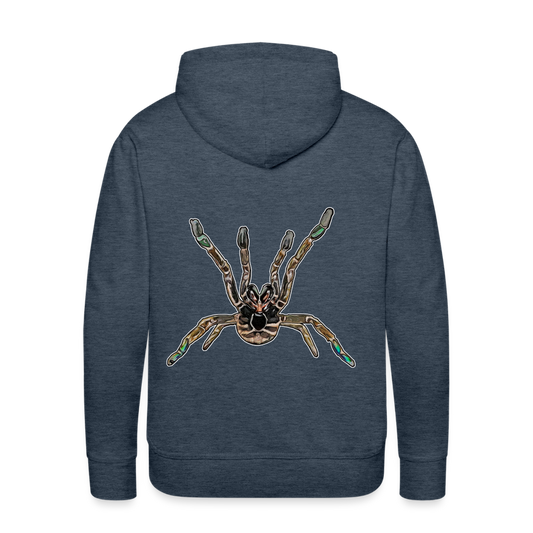 Männer Hoodie Pterinochilus murinus tcf - Jeansblau