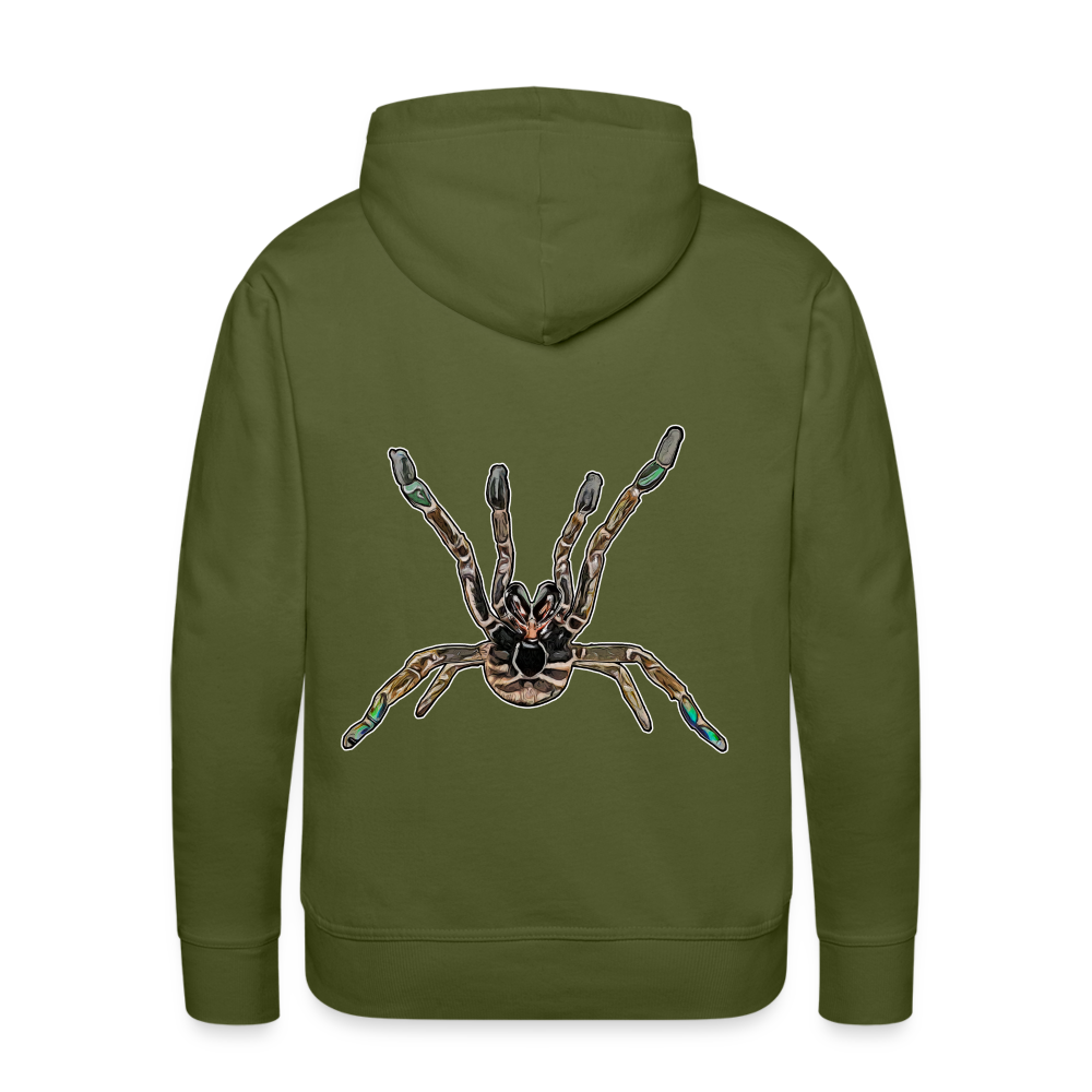 Männer Hoodie Pterinochilus murinus tcf - Olivgrün