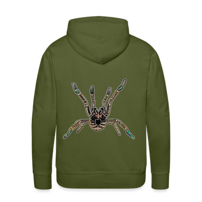 Männer Hoodie Pterinochilus murinus tcf - Olivgrün