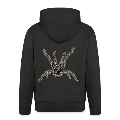MännerZip-Hoodie Pterinochilus murinus tcf - Schwarz