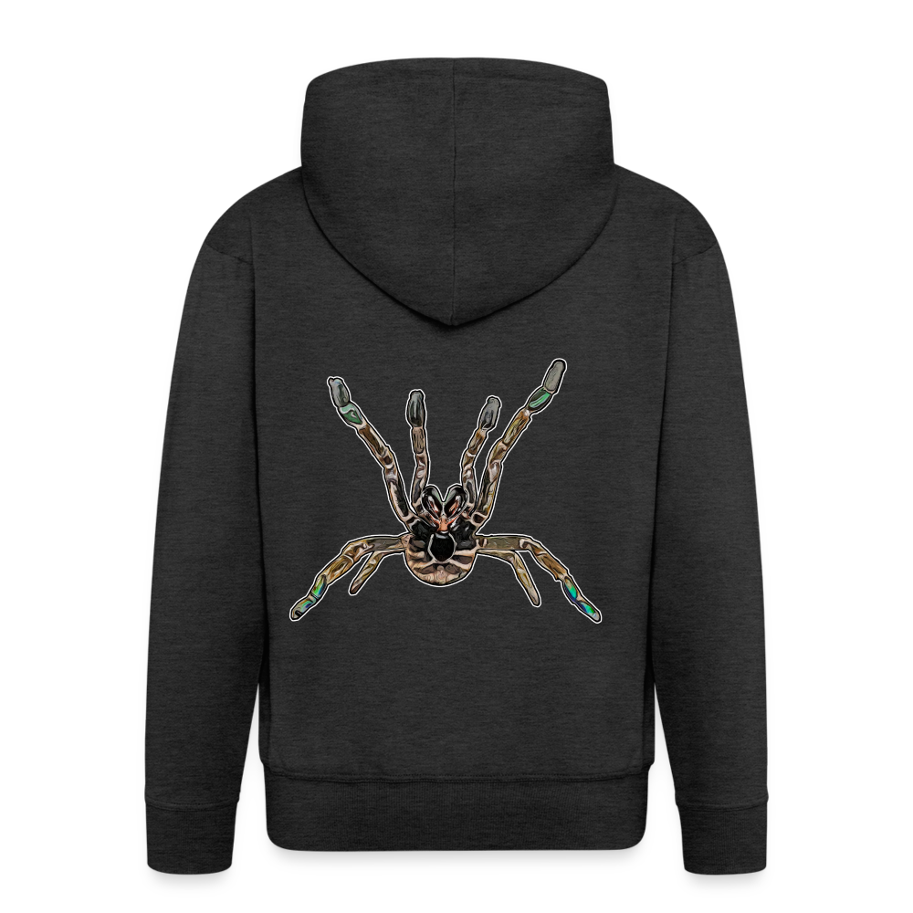 MännerZip-Hoodie Pterinochilus murinus tcf - Anthrazit
