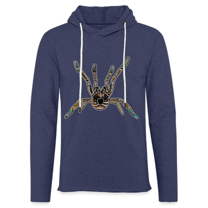 Unisex Kapuzensweatshirt Pterinochilus murinus tcf - Navy meliert