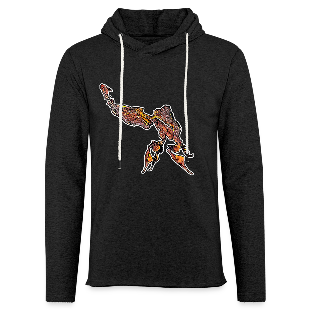 Unisex Kapuzensweatshirt Phyllocrania paradoxa male - Anthrazit