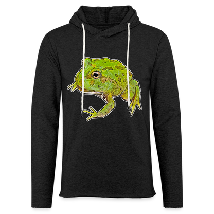 Unisex Kapuzensweatshirt Ceratophrys cranwelli Peppermint Blue - Anthrazit