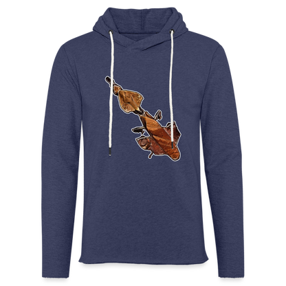 Unisex Kapuzensweatshirt Phyllocrania paradoxa female - Navy meliert