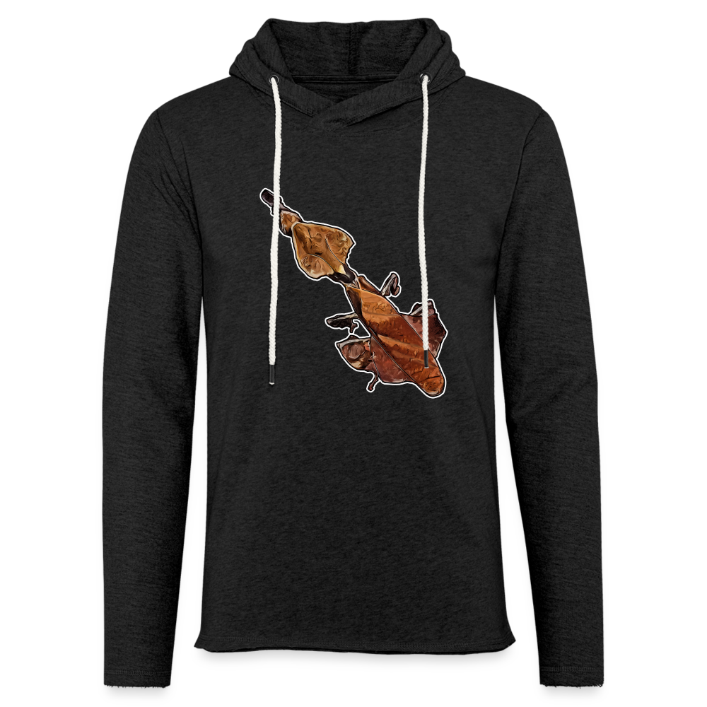 Unisex Kapuzensweatshirt Phyllocrania paradoxa female - Anthrazit