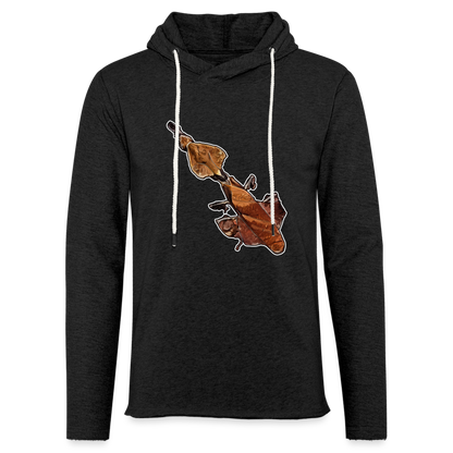 Unisex Kapuzensweatshirt Phyllocrania paradoxa female - Anthrazit