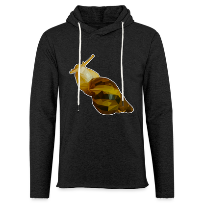 Unisex Kapuzensweatshirt Achatina reticulata Low Poly - Anthrazit