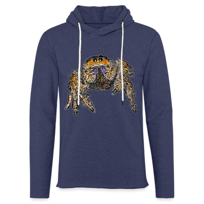 Unisex Kapuzensweatshirt Phidippus regius Everglades female - Navy meliert