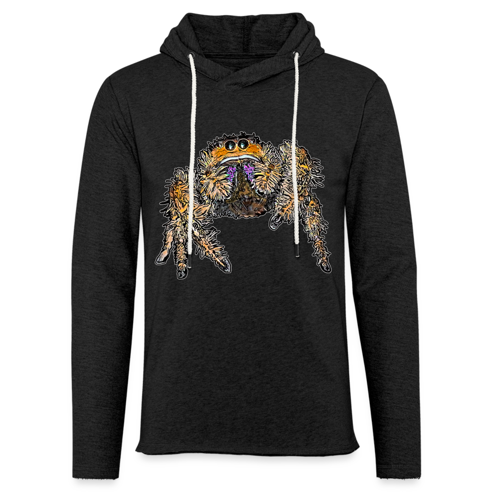 Unisex Kapuzensweatshirt Phidippus regius Everglades female - Anthrazit