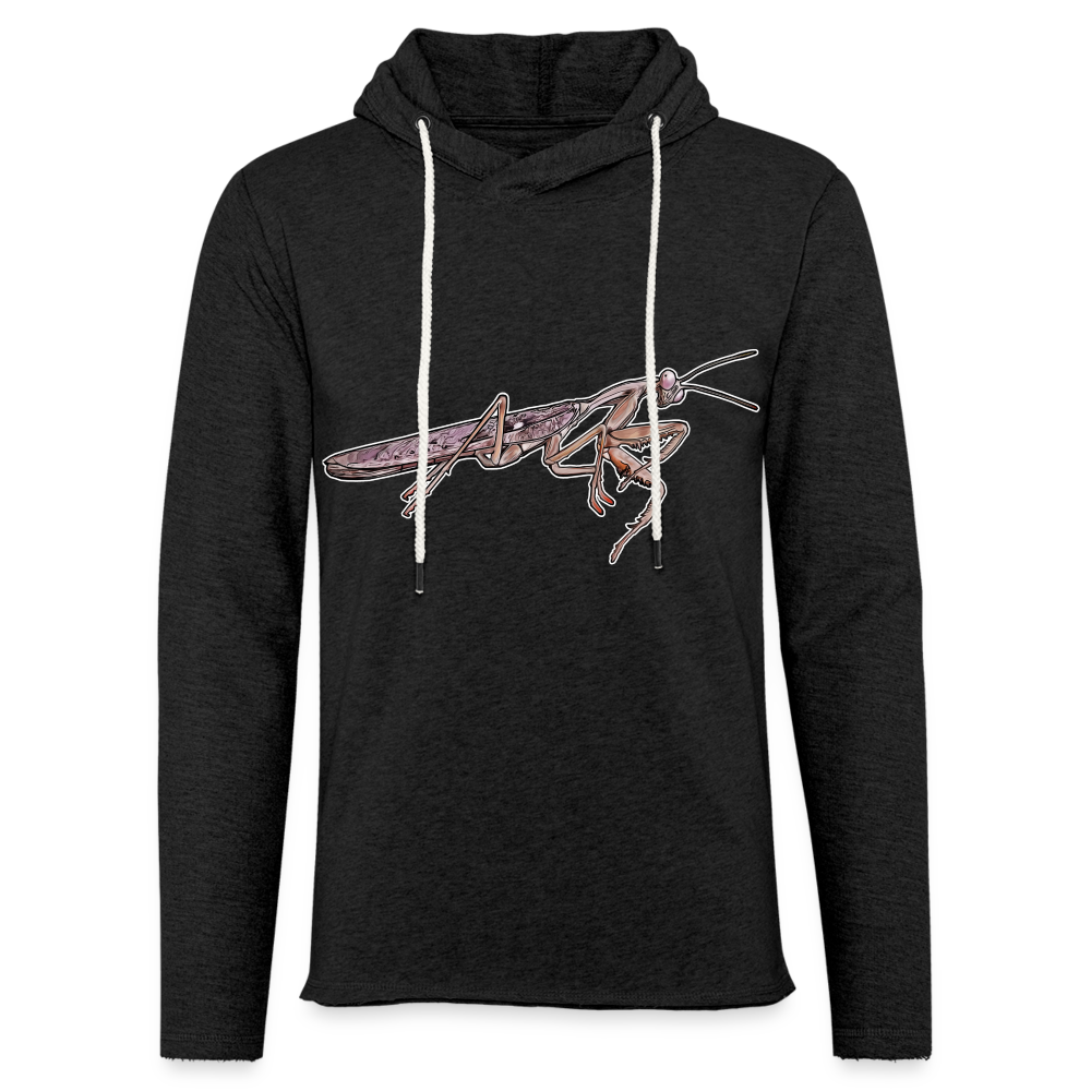 Unisex Kapuzensweatshirt Rhombodera kirbyi male - Anthrazit