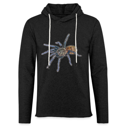 Unisex Kapuzensweatshirt Chromatopelma cyaneopubescens - Anthrazit