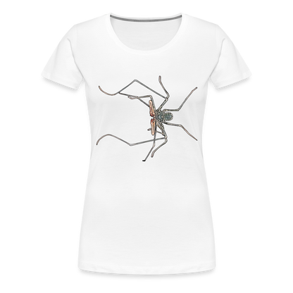 Frauen Basic T-Shirt Euphrynichus bacillifer - weiß