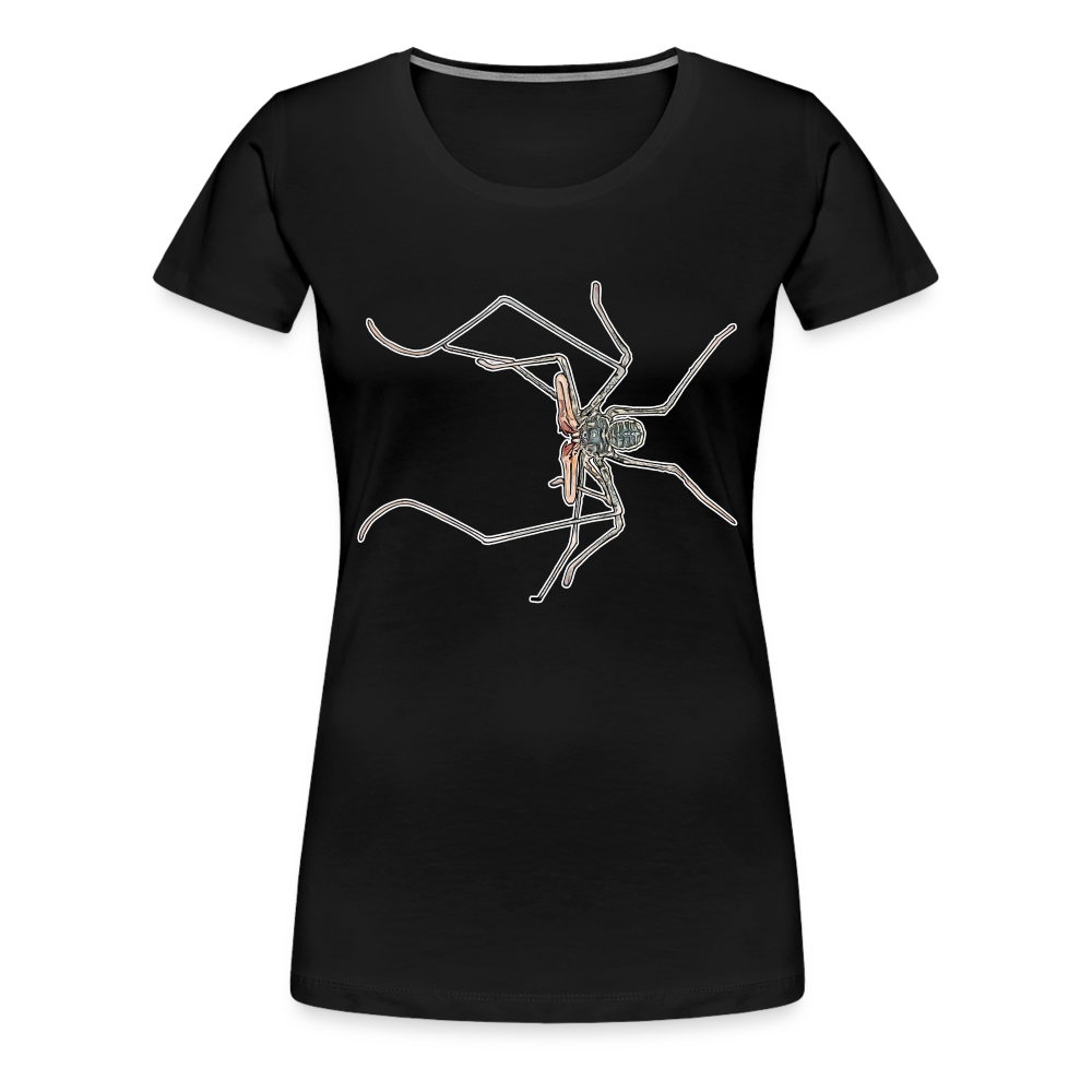 Frauen Basic T-Shirt Euphrynichus bacillifer - Schwarz