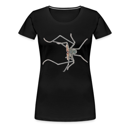Frauen Basic T-Shirt Euphrynichus bacillifer - Schwarz