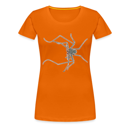 Frauen Basic T-Shirt Euphrynichus bacillifer - Orange