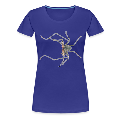 Frauen Basic T-Shirt Euphrynichus bacillifer - Königsblau