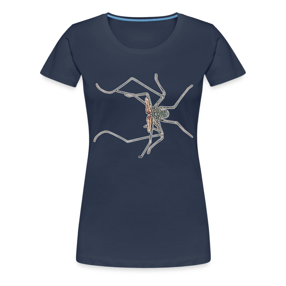 Frauen Basic T-Shirt Euphrynichus bacillifer - Navy