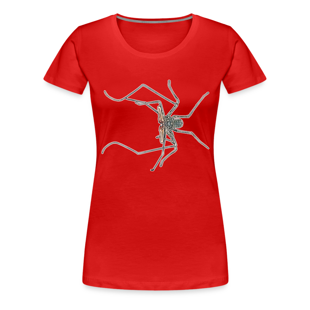 Frauen Basic T-Shirt Euphrynichus bacillifer - Rot