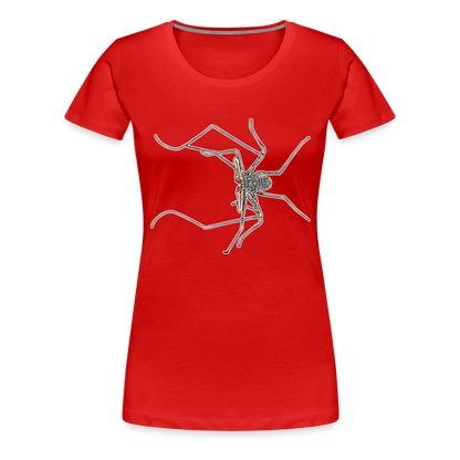 Frauen Basic T-Shirt Euphrynichus bacillifer - Rot