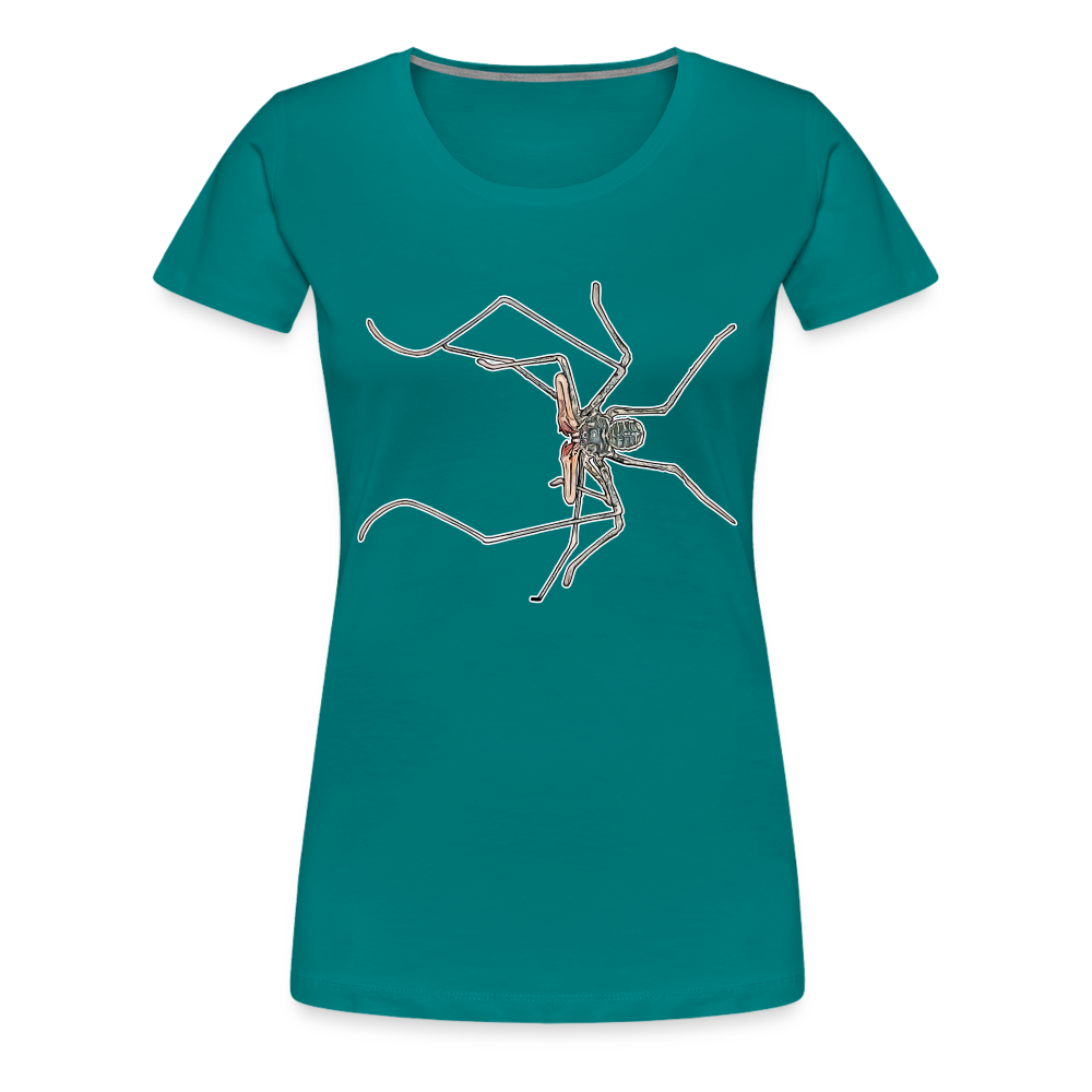 Frauen Basic T-Shirt Euphrynichus bacillifer - Divablau