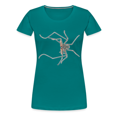 Frauen Basic T-Shirt Euphrynichus bacillifer - Divablau
