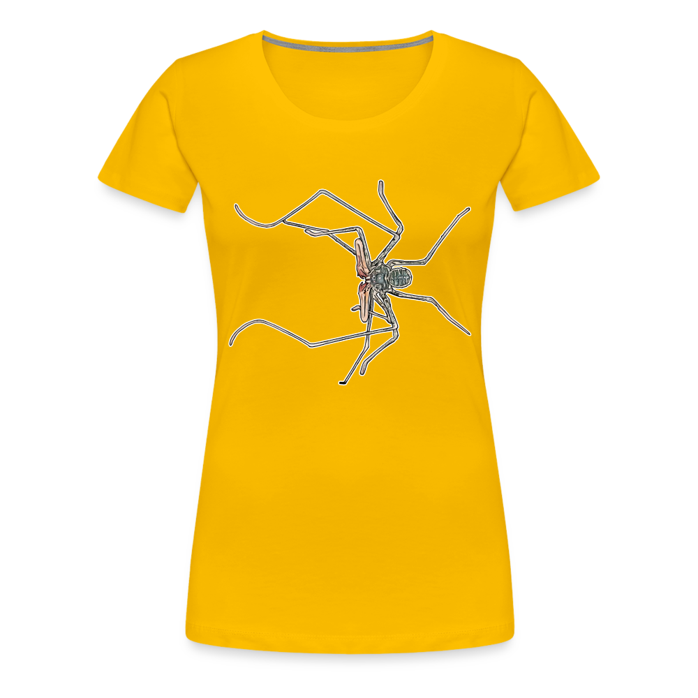 Frauen Basic T-Shirt Euphrynichus bacillifer - Sonnengelb