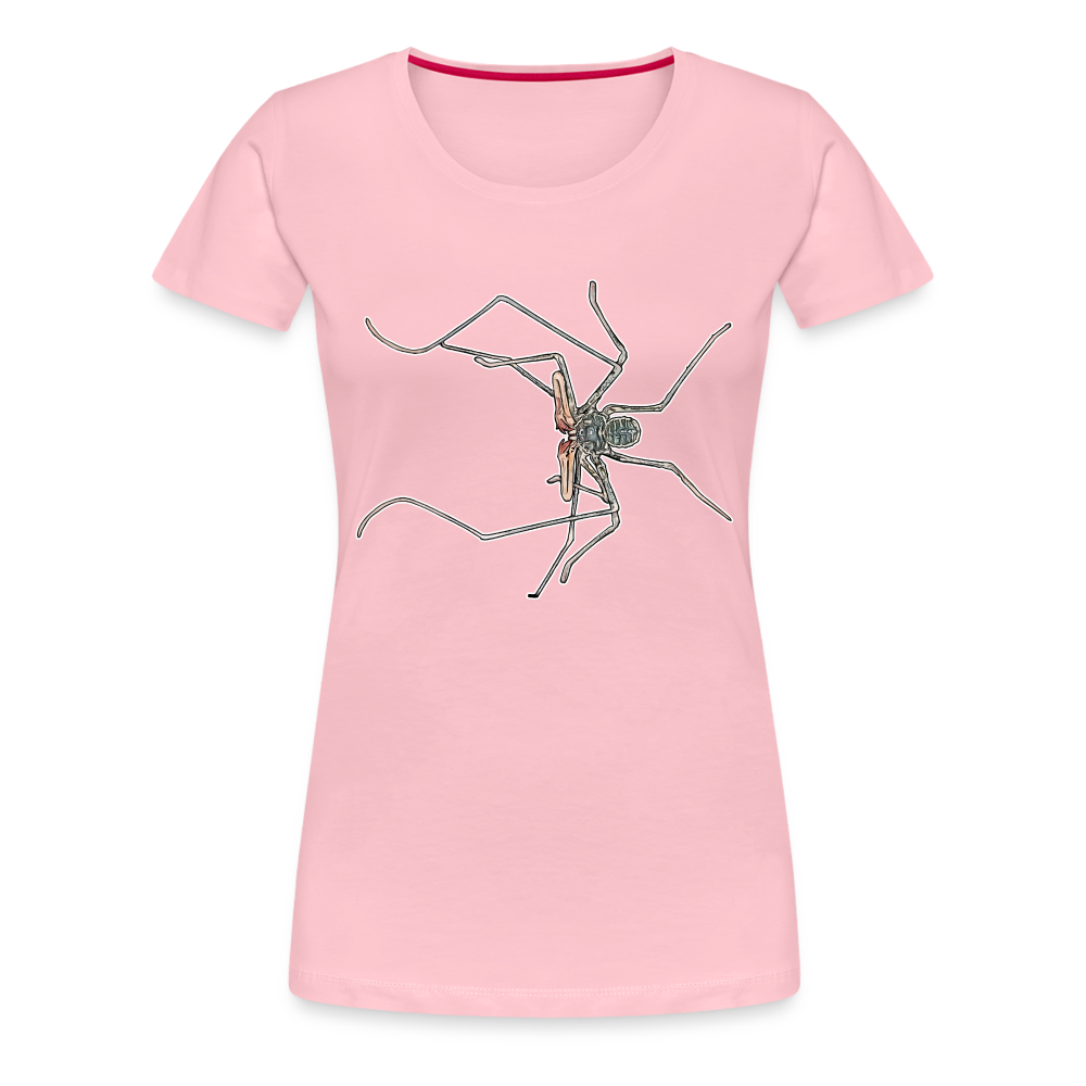 Frauen Basic T-Shirt Euphrynichus bacillifer - Hellrosa