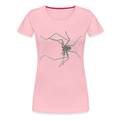 Frauen Basic T-Shirt Euphrynichus bacillifer - Hellrosa