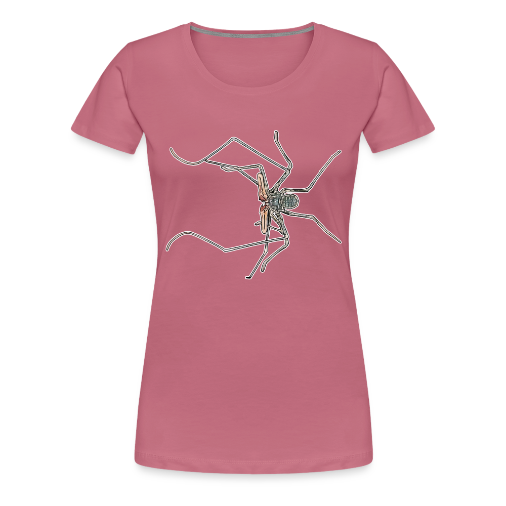 Frauen Basic T-Shirt Euphrynichus bacillifer - Malve