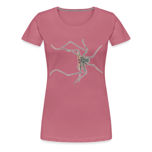 Frauen Basic T-Shirt Euphrynichus bacillifer - Malve