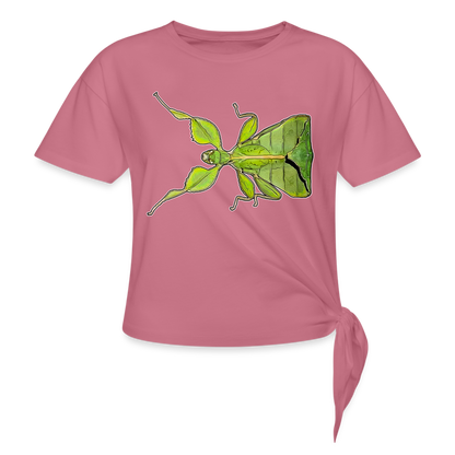 Frauen Knotenshirt Phyllium philippinicum female - Malve