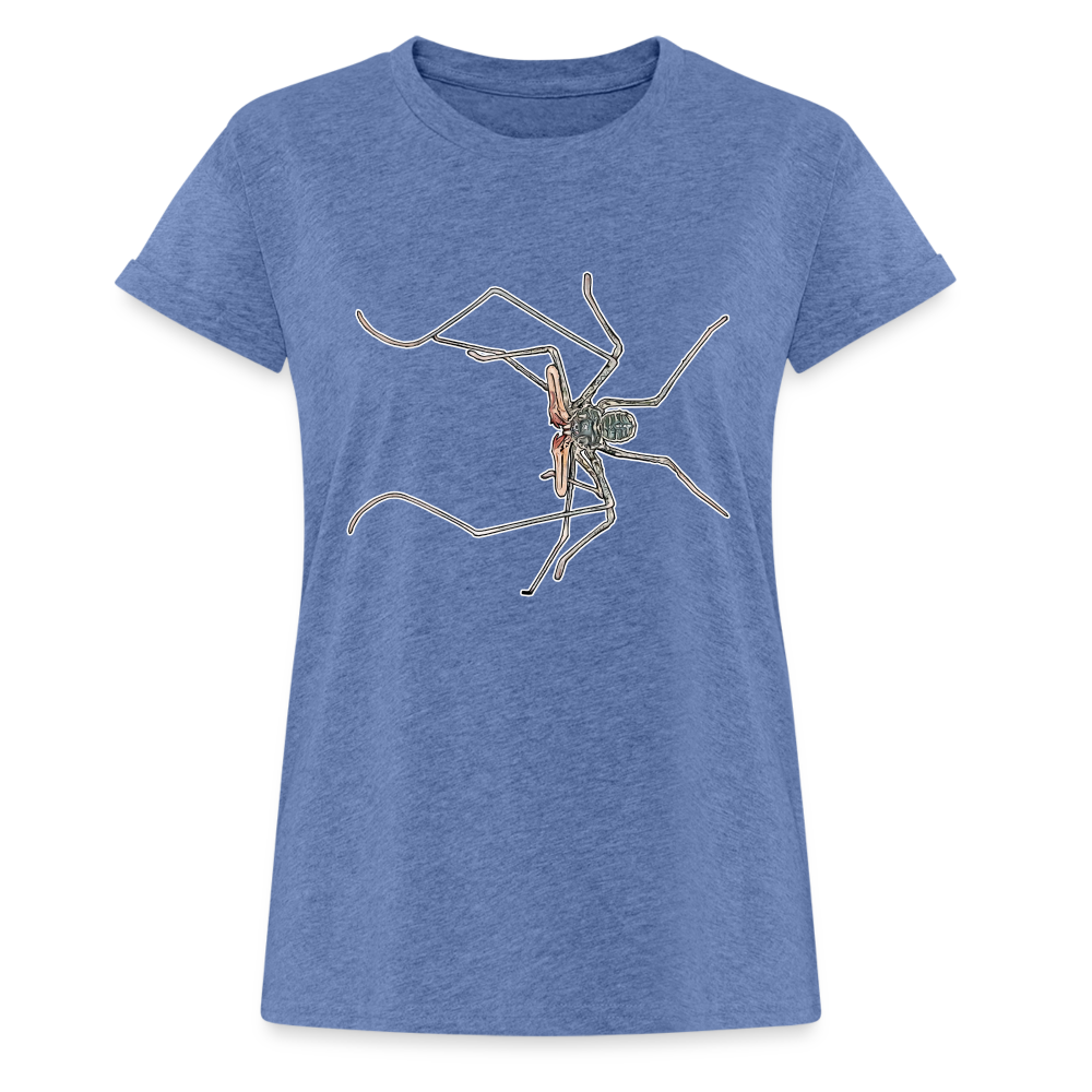 Frauen Oversized T-Shirt Euphrynichus bacillifer - Denim meliert