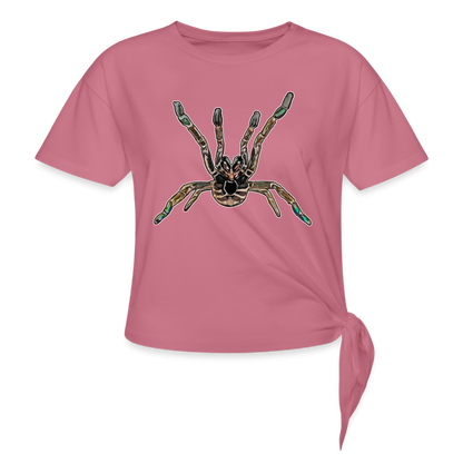 Frauen Knotenshirt Pterinochilus murinus tcf - Malve