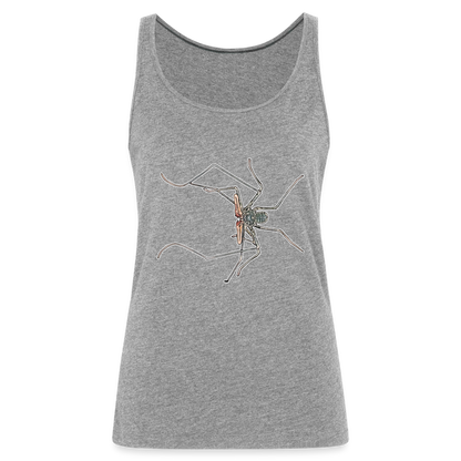 Frauen Tank Top Euphrynichus bacillifer - Grau meliert