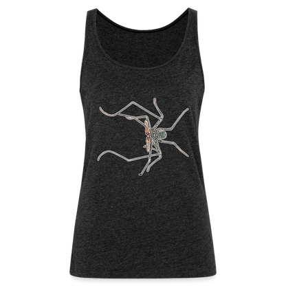 Frauen Tank Top Euphrynichus bacillifer - Anthrazit