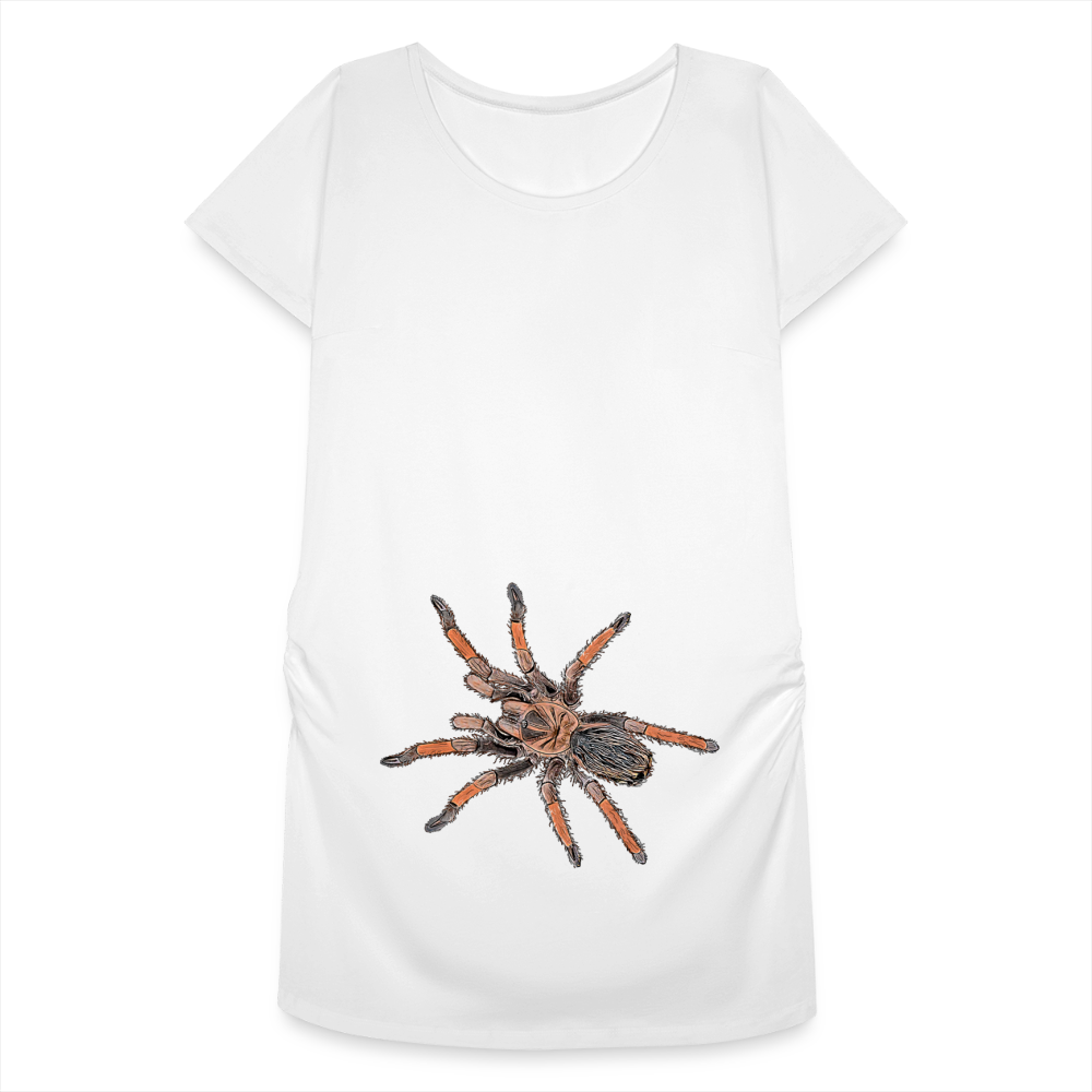 Frauen Schwangerschafts-T-Shirt Brachypelma emilia - weiß
