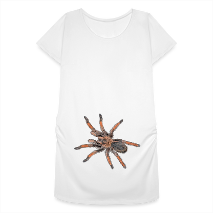 Frauen Schwangerschafts-T-Shirt Brachypelma emilia - weiß
