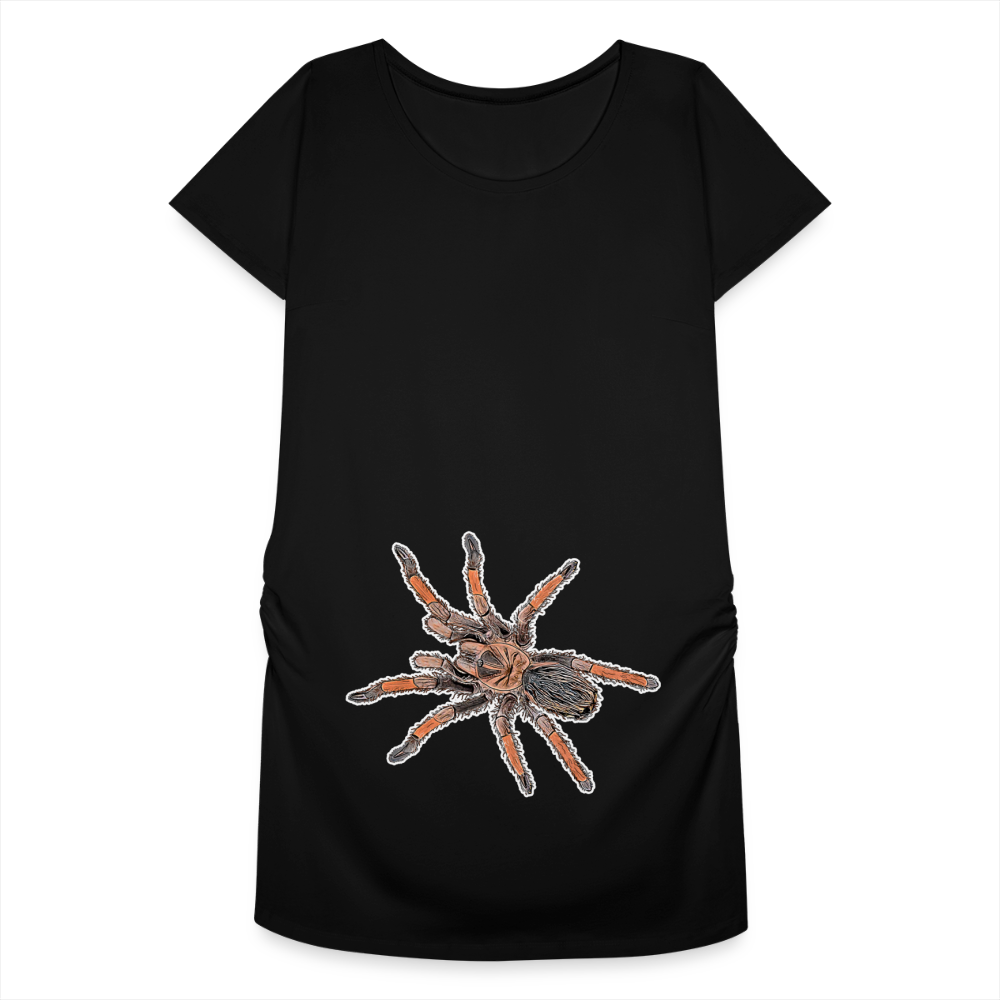 Frauen Schwangerschafts-T-Shirt Brachypelma emilia - Schwarz