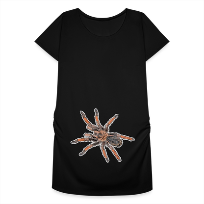 Frauen Schwangerschafts-T-Shirt Brachypelma emilia - Schwarz