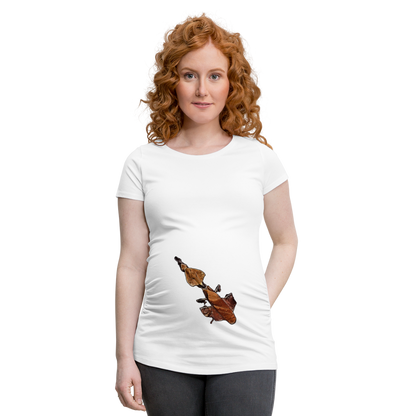 Frauen Schwangerschafts-T-Shirt Phyllocrania paradoxa female - weiß
