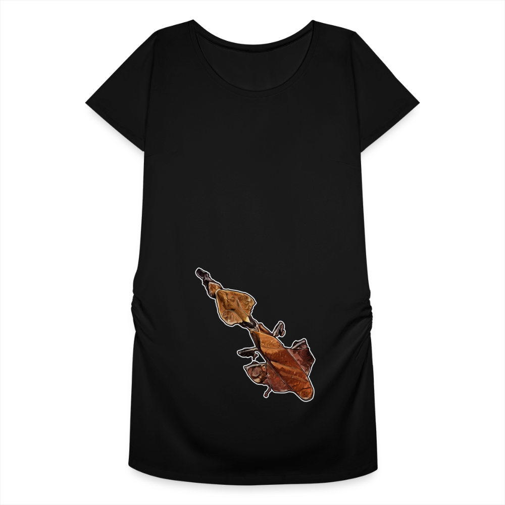 Frauen Schwangerschafts-T-Shirt Phyllocrania paradoxa female - Schwarz