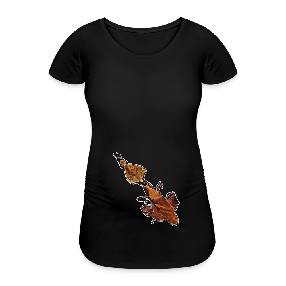 Frauen Schwangerschafts-T-Shirt Phyllocrania paradoxa female - Schwarz