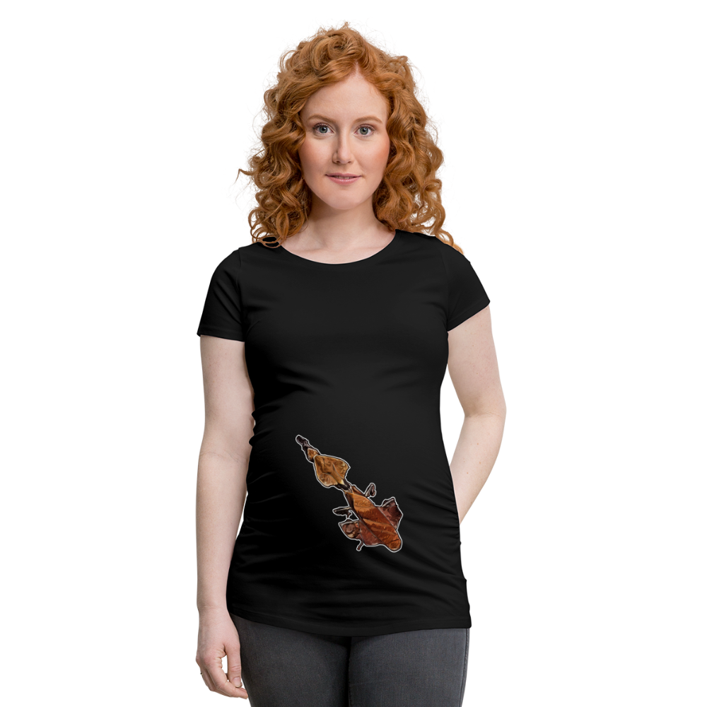 Frauen Schwangerschafts-T-Shirt Phyllocrania paradoxa female - Schwarz