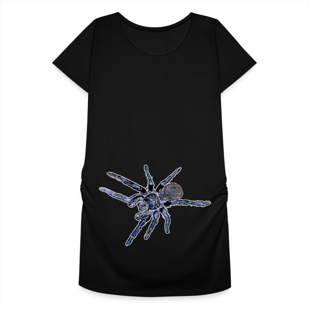 Frauen Schwangerschafts-T-Shirt Pterinopelma sazimai - Schwarz