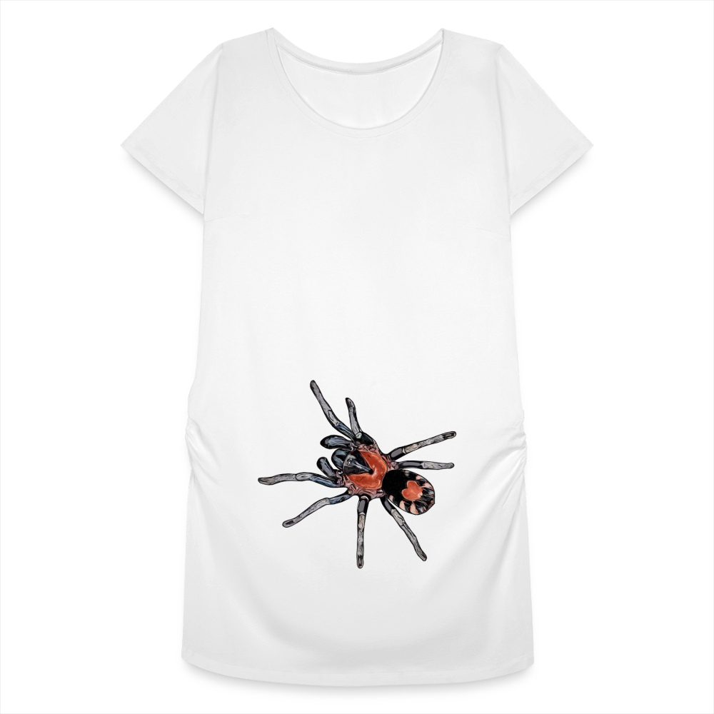 Frauen Schwangerschafts-T-Shirt Cyriocosmus elegans - weiß
