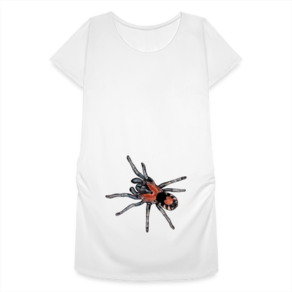 Frauen Schwangerschafts-T-Shirt Cyriocosmus elegans - weiß
