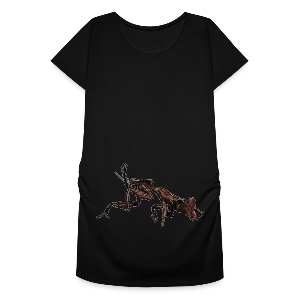 Frauen Schwangerschafts-T-Shirt Phyllocrania paradoxa female 2 - Schwarz